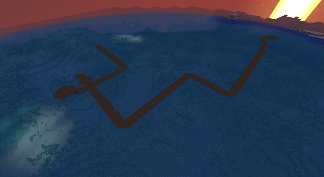 సముద్రంలోని గ్రామ వీధులు